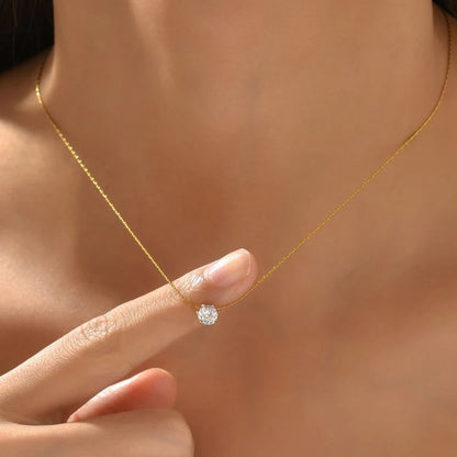 Dainty Diamond Necklace