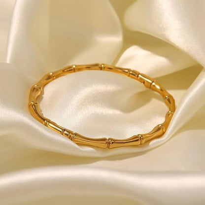 Gilded Bones Bangle Bracelet