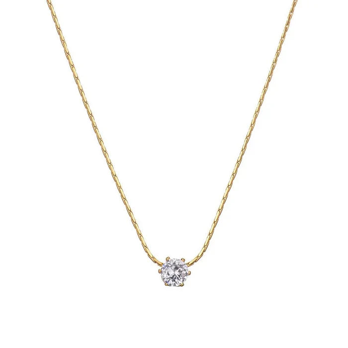 Dainty Diamond Necklace