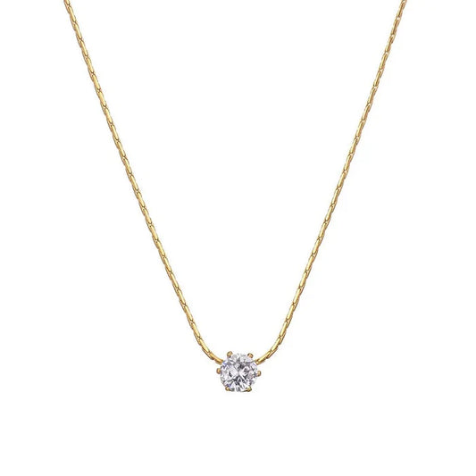 Dainty Diamond Necklace